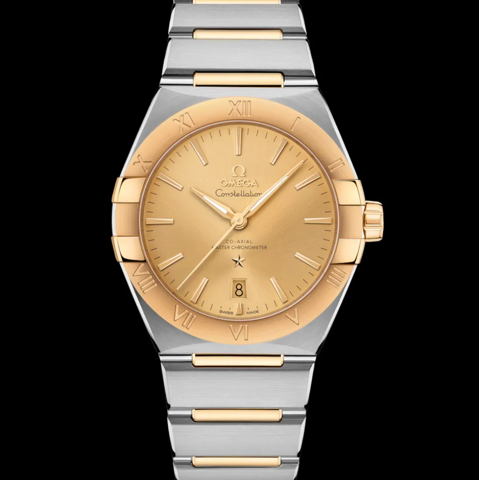 39 mm, acciaio‑oro giallo su acciaio‑oro giallo