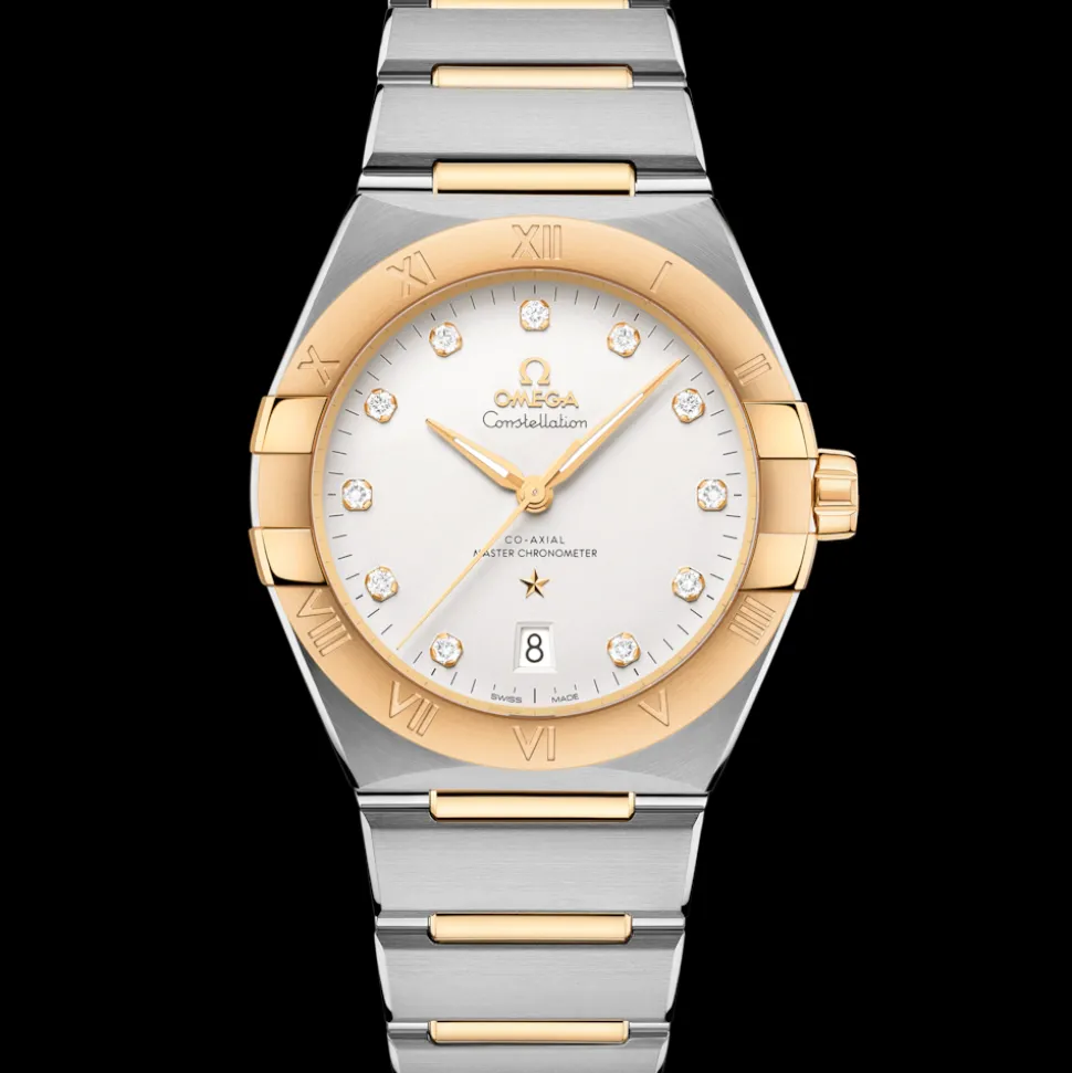 39 mm, acciaio‑oro giallo su acciaio‑oro giallo