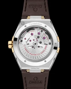41 mm, acciaio‑oro giallo su cinturino di pelle