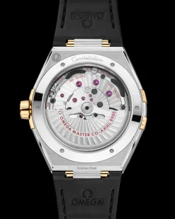 41 mm, acciaio‑oro giallo su cinturino di pelle