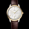 41 mm, acciaio‑oro giallo su cinturino di pelle