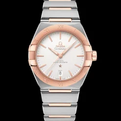 39 mm, acciaio‑oro Sedna™ su acciaio‑oro Sedna™