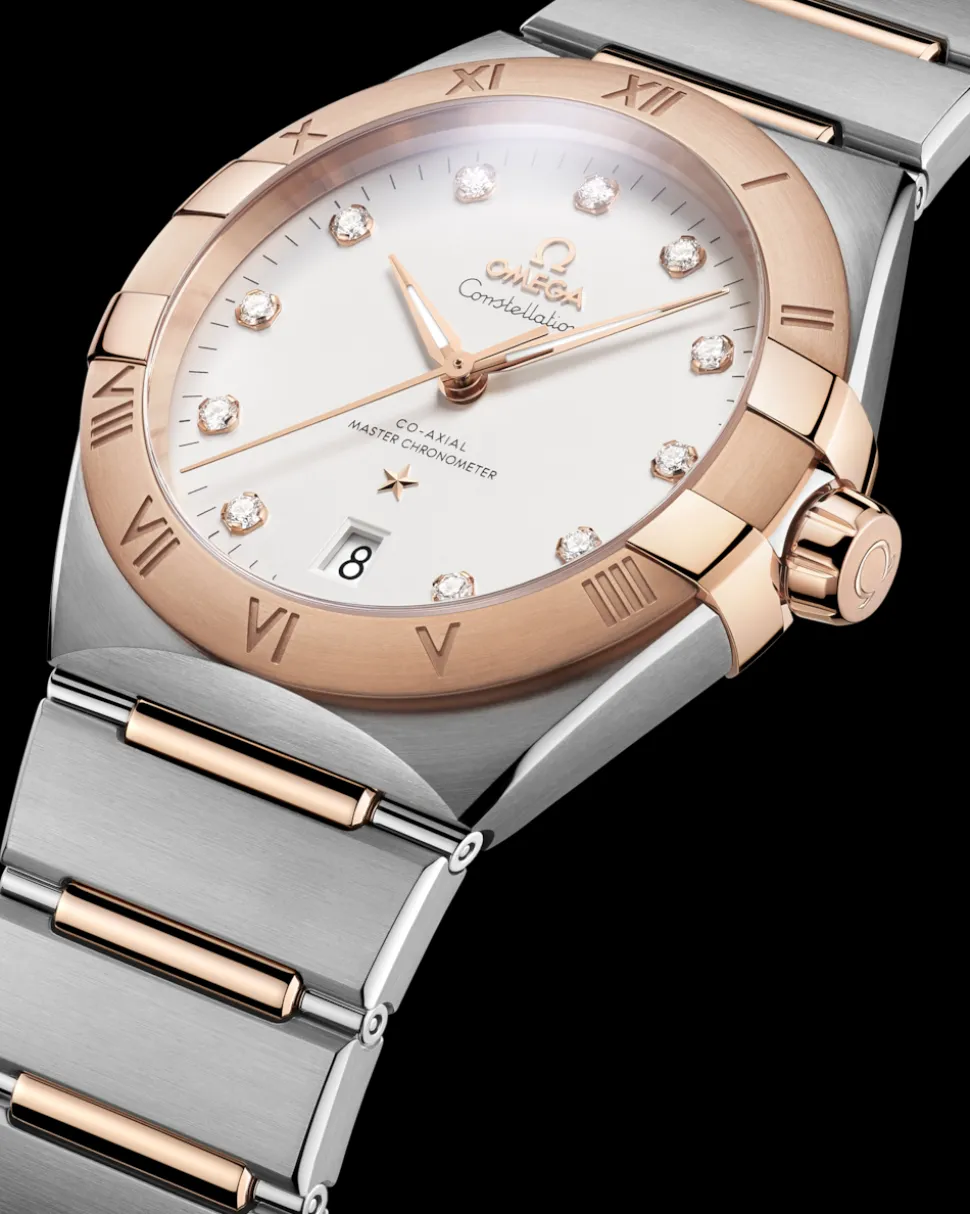 39 mm, acciaio‑oro Sedna™ su acciaio‑oro Sedna™