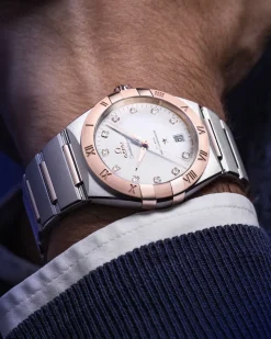 39 mm, acciaio‑oro Sedna™ su acciaio‑oro Sedna™