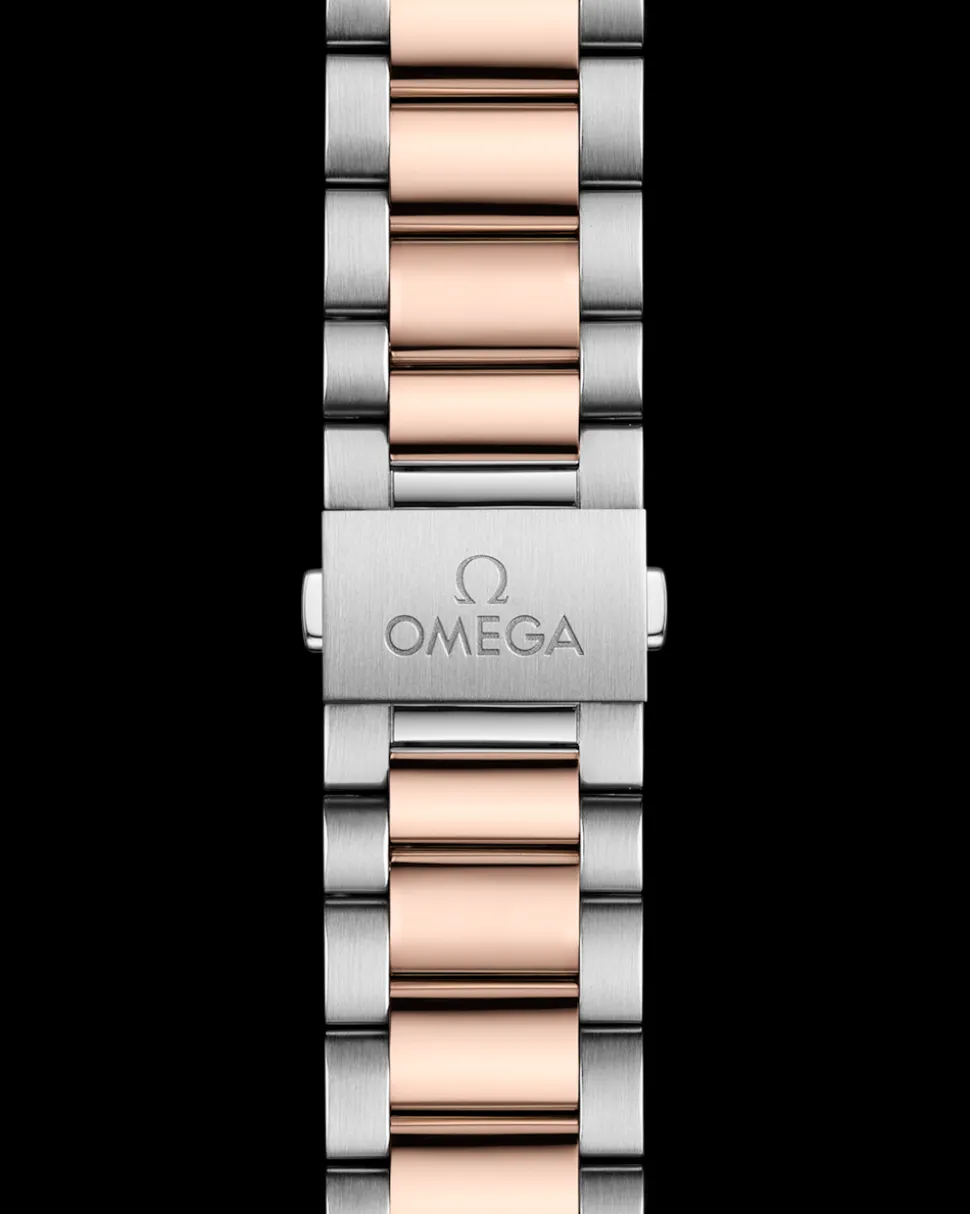 38 mm, acciaio‑oro Sedna™ su acciaio‑oro Sedna™