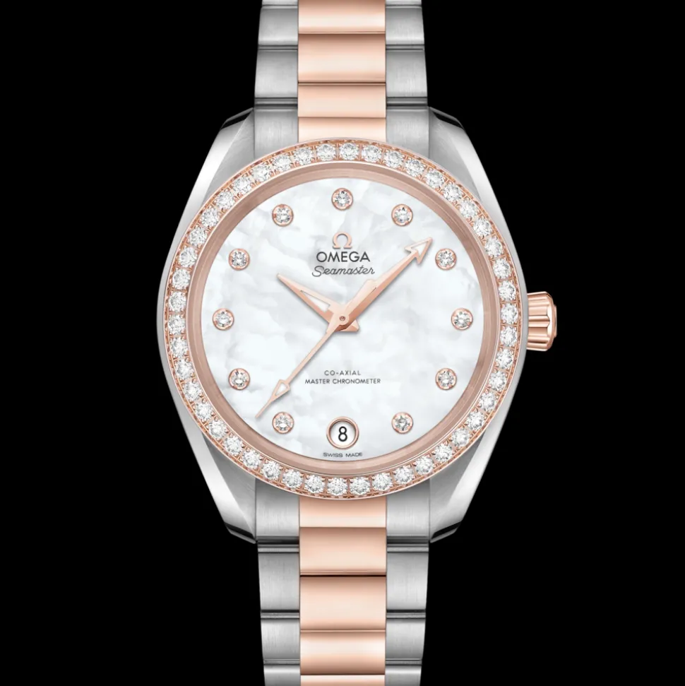 34 mm, acciaio‑oro Sedna™ su acciaio‑oro Sedna™
