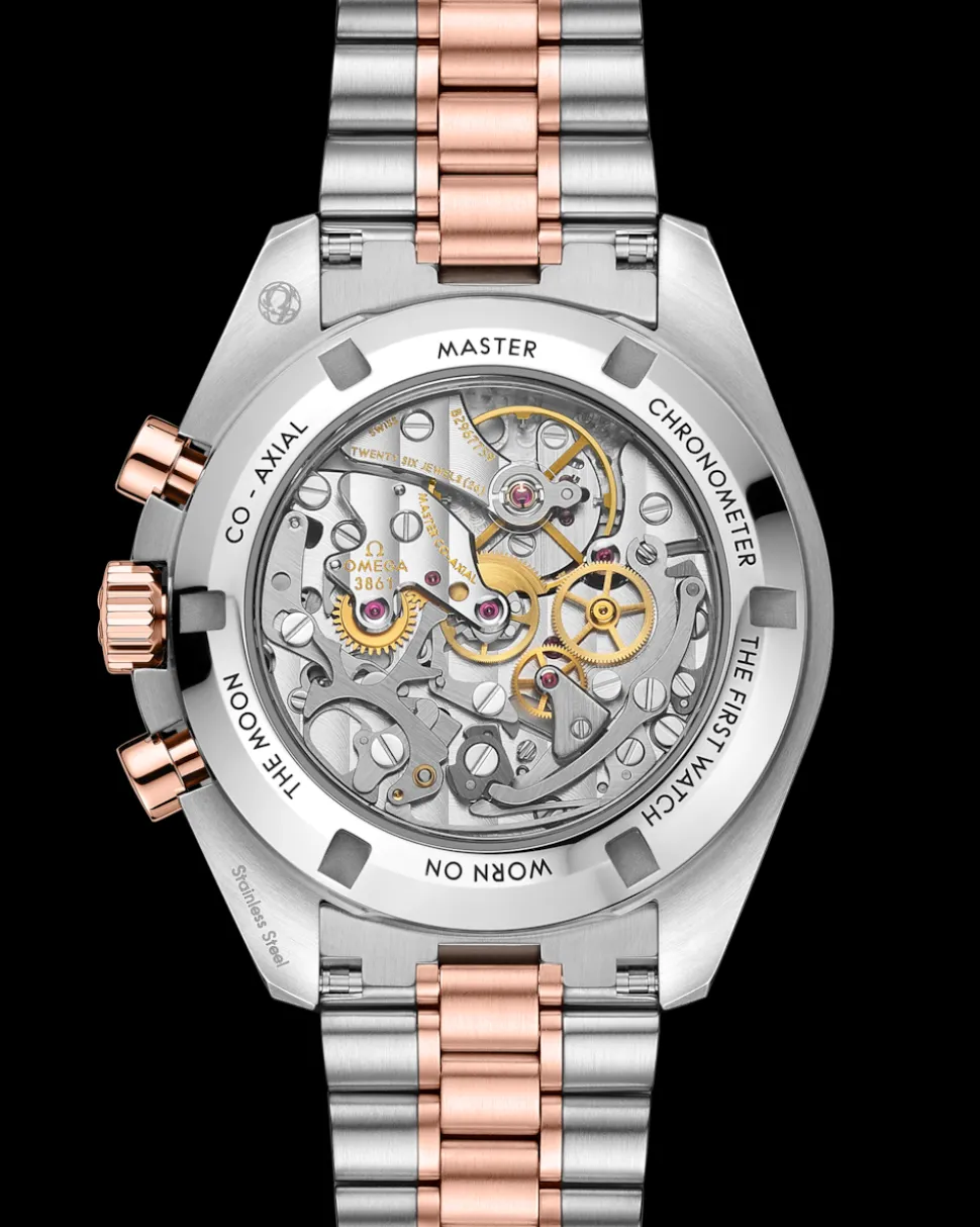 42 mm, acciaio‑oro Sedna™ su acciaio‑oro Sedna™