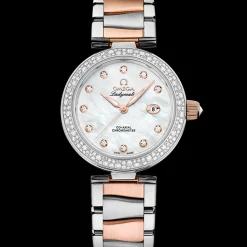 34 mm, acciaio‑oro Sedna™ su acciaio‑oro Sedna™