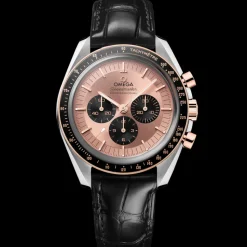 42 mm, acciaio‑oro Sedna™ su alligatore