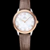 30 mm, acciaio‑oro Sedna™ su cinturino di pelle