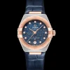 29 mm, acciaio‑oro Sedna™ su cinturino di pelle