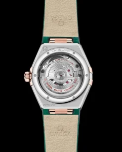 29 mm, acciaio‑oro Sedna™ su cinturino di pelle
