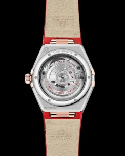 29 mm, acciaio‑oro Sedna™ su cinturino di pelle