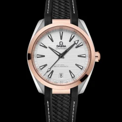 41 mm, acciaio‑oro Sedna™ su cinturino in caucciù