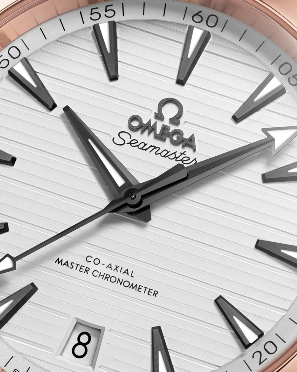 41 mm, acciaio‑oro Sedna™ su cinturino in caucciù