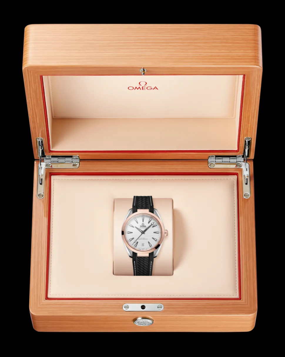 41 mm, acciaio‑oro Sedna™ su cinturino in caucciù