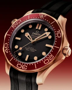 42 mm, Bronze gold su cinturino in caucciù