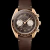 43 mm, Bronze gold su cinturino di pelle
