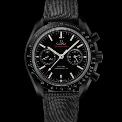 44,25 mm, ceramica nera su cinturino in tessuto rivestito in nylon con fibbia déployante