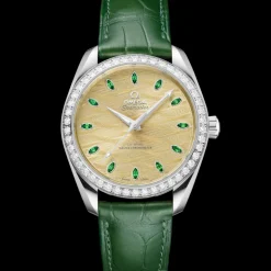 38 mm, oro Canopus Gold™ su alligatore