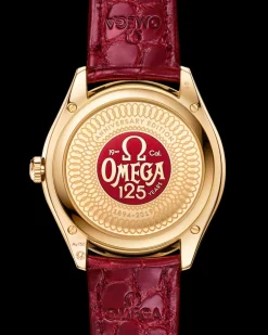 40 mm, oro giallo su cinturino di pelle