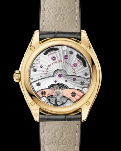 40 mm, oro giallo su cinturino di pelle