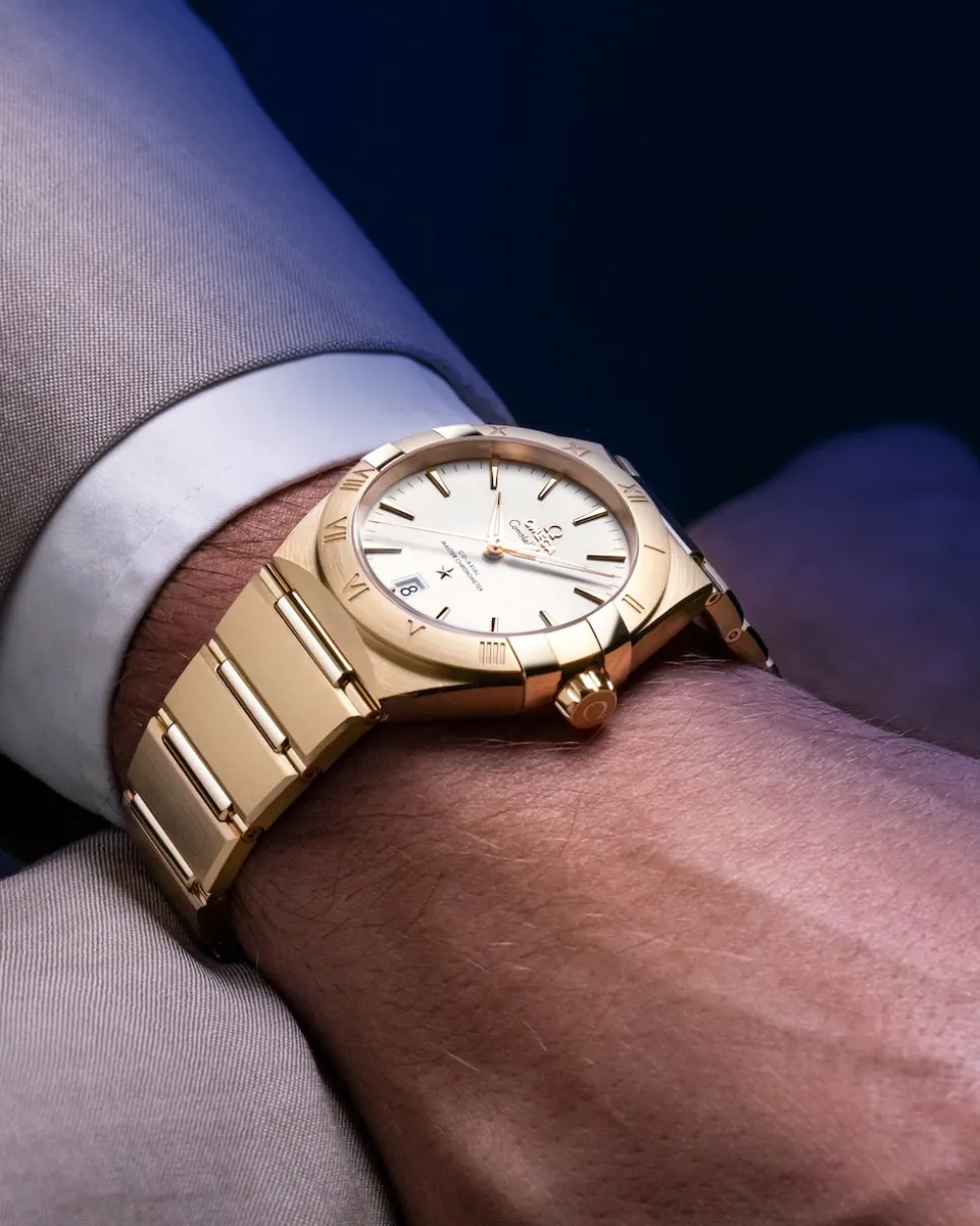 39 mm, oro giallo su oro giallo