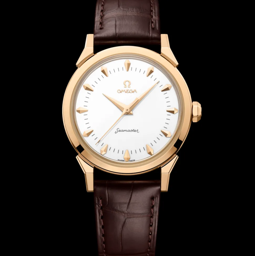 37 mm, oro Moonshine™ su alligatore