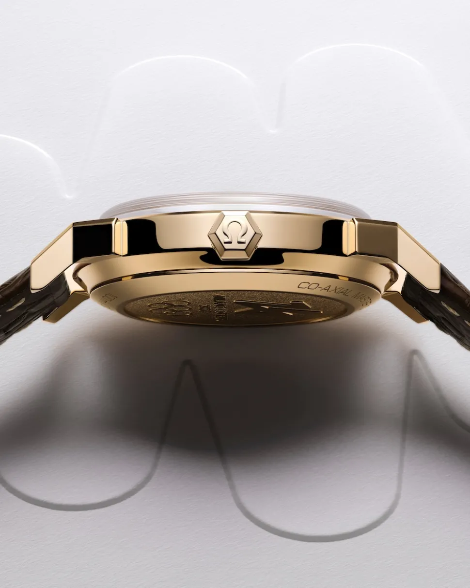 37 mm, oro Moonshine™ su alligatore