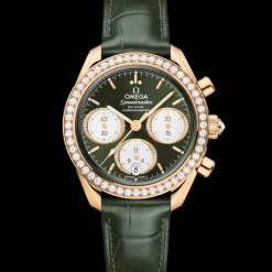 38 mm, oro Moonshine™ su alligatore