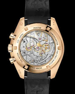 42 mm, oro Moonshine™ su cinturino in caucciù