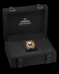 42 mm, oro Moonshine™ su cinturino in caucciù
