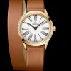 26 mm, oro Moonshine™ su cinturino di pelle