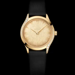 26 mm, oro Moonshine™ su cinturino in tessuto