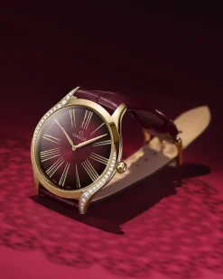 36 mm, oro Moonshine™ su cinturino di pelle