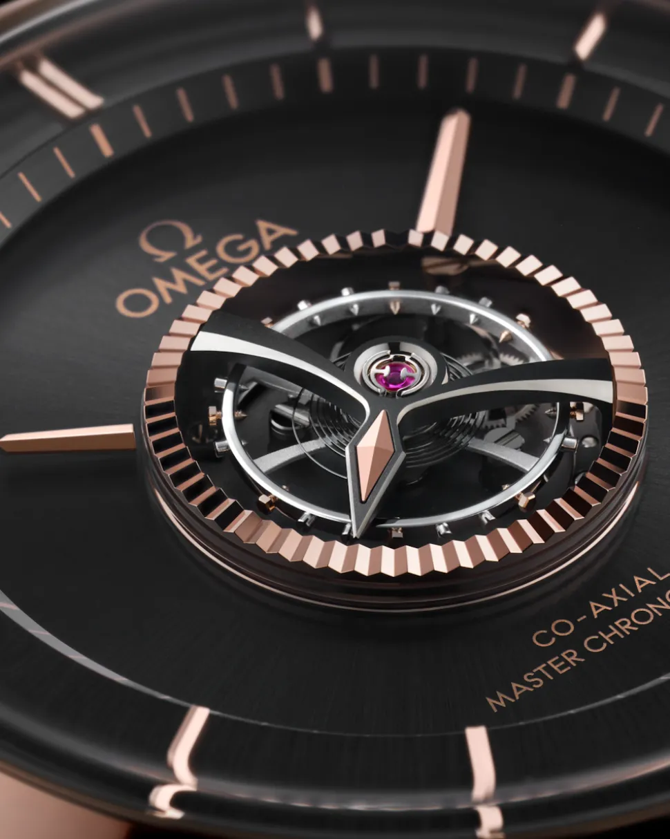 43 mm, oro Sedna™ ‑ oro Canopus Gold™ su cinturino di pelle