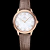 30 mm, oro Sedna™ su cinturino di pelle