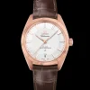39 mm, oro Sedna™ su cinturino di pelle