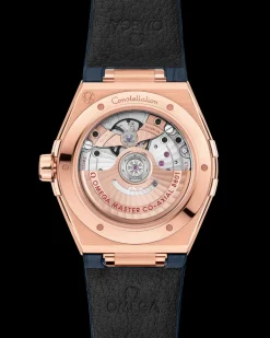 39 mm, oro Sedna™ su cinturino di pelle
