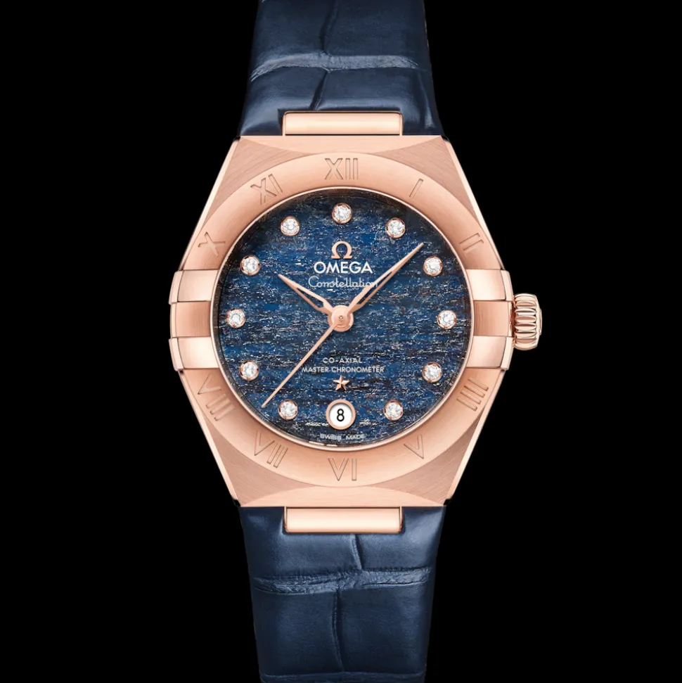 29 mm, oro Sedna™ su cinturino di pelle