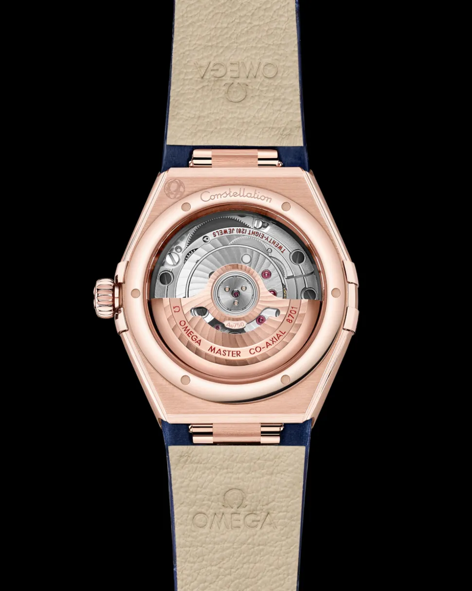 29 mm, oro Sedna™ su cinturino di pelle