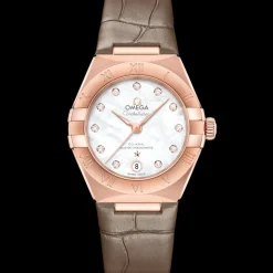 29 mm, oro Sedna™ su cinturino di pelle
