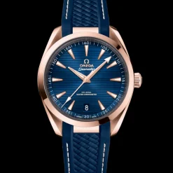 41 mm, oro Sedna™ su cinturino in caucciù