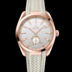 41 mm, oro Sedna™ su cinturino in caucciù