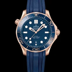 42 mm, oro Sedna™ su cinturino in caucciù
