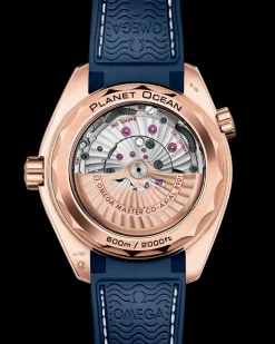 43,5 mm, oro Sedna™ su cinturino in pelle con rivestimento interno in caucciù