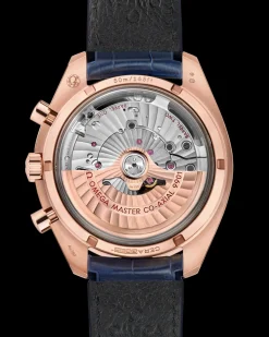 44,25 mm, oro Sedna™ su cinturino di pelle