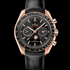44,25 mm, oro Sedna™ su cinturino di pelle