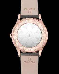 36 mm, oro Sedna™ su cinturino di pelle