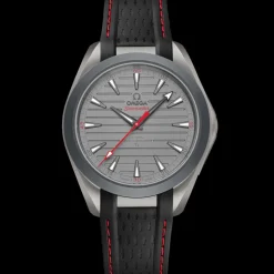 41 mm, titanio su cinturino in caucciù